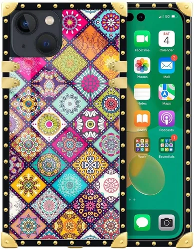 Vista 33 de DAIZAG Funda compatible con iPhone 14 Pro Max, funda de Angel Wings Girl para iPhone 14 Pro Max, decoración de metal de TPU suave a prueba de golpes