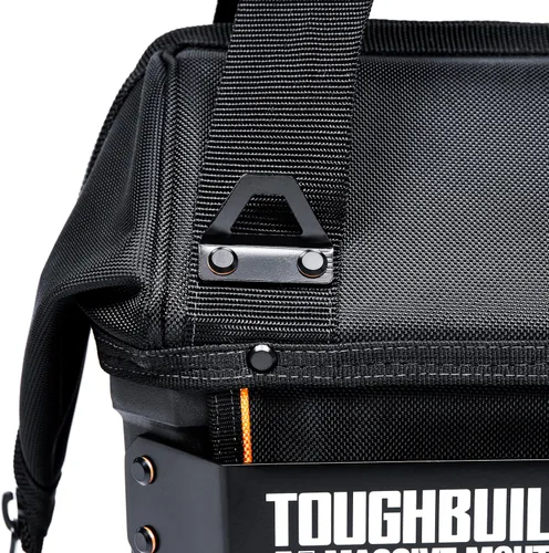 Vista 8 de ToughBuilt ClipTech - Bolsa de herramientas de boca masiva de 12 pulgadas