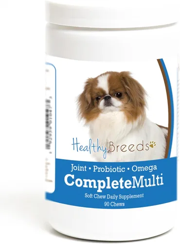 Vista 104 de Healthy Breeds Affenpinscher todo en uno multivitamínico suave masticable 60