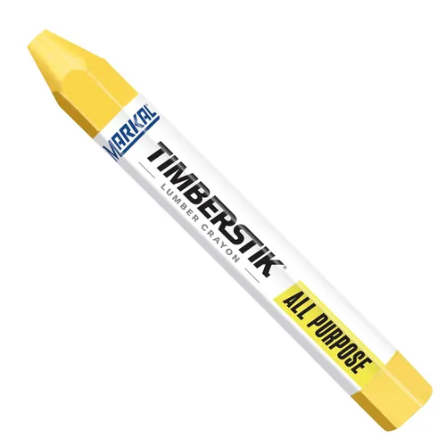 Vista 8 de Markal 80356- Timberstik Crayón para Madera Multiusos, a Base de Cera, 1/2" Hexagonal x 4-5/8" de Longitud, Resistente a la Intemperie y a la Verde