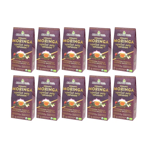 Vista 19 de Miracle Tree 's Energizing Moringa Infusion - Chai Mezcla súper cafeína Alternativa de café saludable, perfecta para concentrarse Certificado