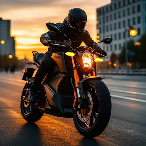 Vista 6 de Luces LED direccionales universales delanteras y traseras para motocicleta, CC 48 V, 52 V, 60 V, 72 V, intermitentes, luces intermitentes, bombillas