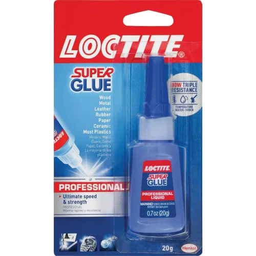 Vista 11 de Loctite Super Glue - Líquido profesional, transparente, botella de 0.7 onzas líquidas, paquete de 2 – Superpegamento para plástico, madera, metal