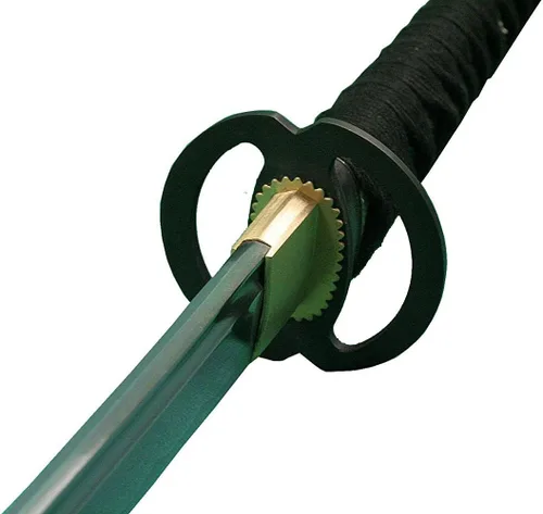 Vista 2 de Ace Martial Arts Supply Espada katana de práctica Iaito de acero al carbono sin afilar