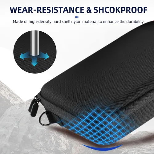 Vista 3 de Funda de transporte X4 para Insta360 X4 Air, bolsa protectora de almacenamiento de carcasa rígida portátil, funda de asa de viaje con capacidad