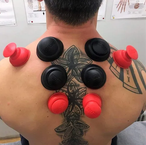 Vista 3 de RockTape RockPods - Juego de ventosas de 2 piezas con estuche de transporte