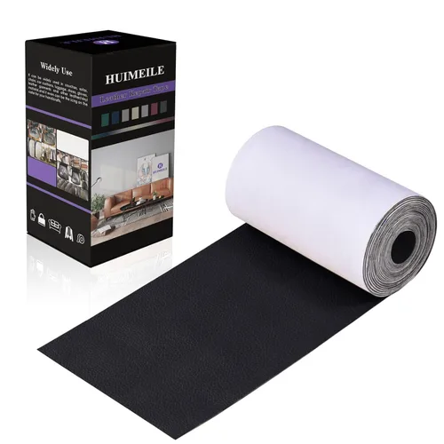Vista 58 de Cinta de parche de reparación de cuero de 4 x 60 pulgadas, cinta autoadhesiva fuerte para muebles, sofás, sillones, asientos de automóvil, armarios