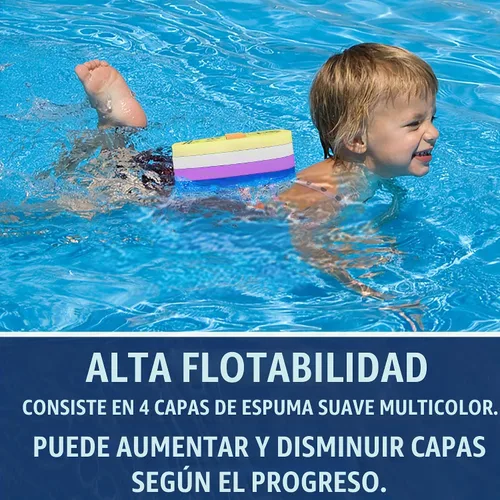 Vista 4 de Water Gear Back Float 4-Color Split Back Float