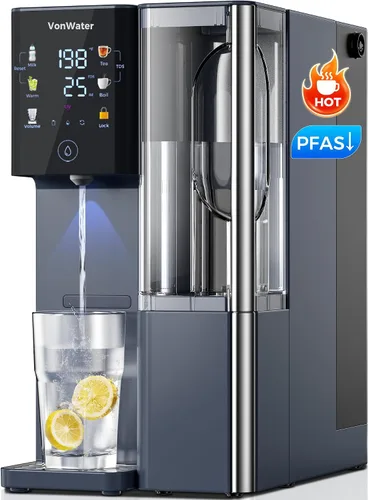 Vista 10 de Sistema de filtro de agua de 7 etapas por ósmosis inversa de mostrador, 528 galones de filtración de agua RO con jarra portátil, NSF/ANSI
