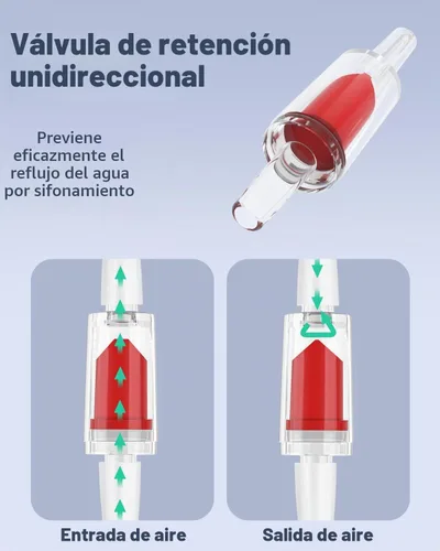 Vista 7 de Uniclife Bomba de aire para acuario, aireador de tanque de peces de doble salida con accesorios para tanque de 5-200 galones