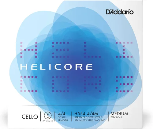 Vista 8 de D'Addario Helicore Cuartos Tuning - Cuerda A para violonchelo, escala 4/4, tensión media