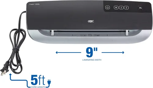 Vista 3 de Laminadora térmica Swingline GBC Fusion 264 galones, 12 pulgadas, 5 minutos de precalentamiento, 3 Mil (5 Mil hasta 4 x 6 pulgadas) (1703073)
