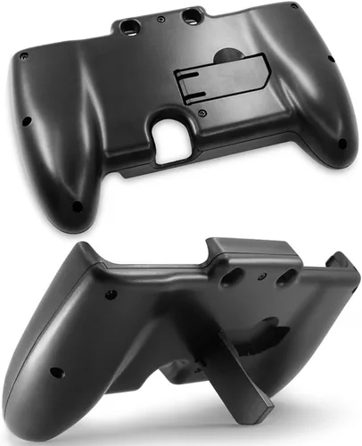 Vista 5 de Base de carga compatible con 2DS XL con agarre de mano, soporte de base de estación de carga AFUNTA con cable mini USB y mango de plástico
