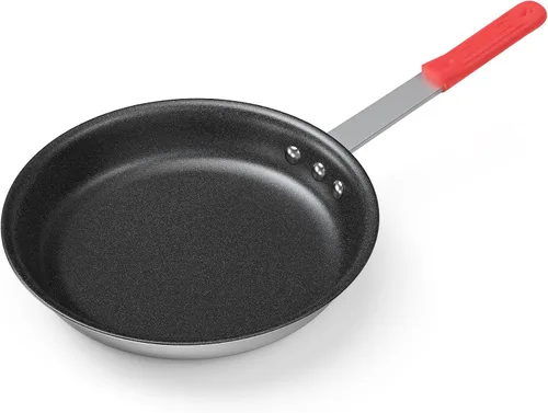 Vista 10 de Sweetcrispy Sartén antiadherente de 8 pulgadas, sartén de aluminio de calibre pesado con base y mango de acero inoxidable, sartén antiadherente