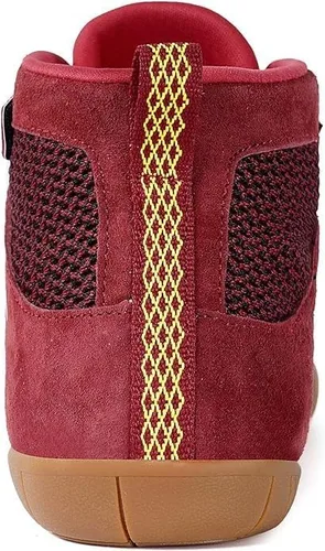 Vista 4 de Zapatos de lucha libre para mujer, zapatos de boxeo, suela cero caída