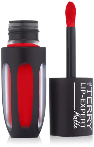 Vista 6 de By Terry Lip-Expert Lápiz labial líquido mate, labios vibrantes y a prueba de besos, altamente pigmentado, de larga duración, Midnight Instinct