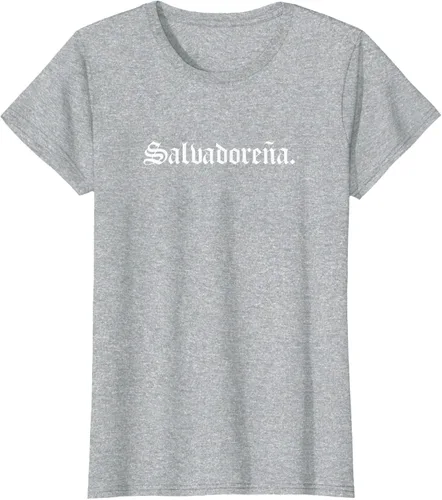 Vista 23 de Camiseta Salvadoreña Mujer, Negro