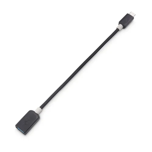 Vista 2 de Cable Matters Adaptador USB C a USB 3.0 de 5 Gbps - 6 pulgadas, adaptador USBC macho a USB hembra OTG, negro