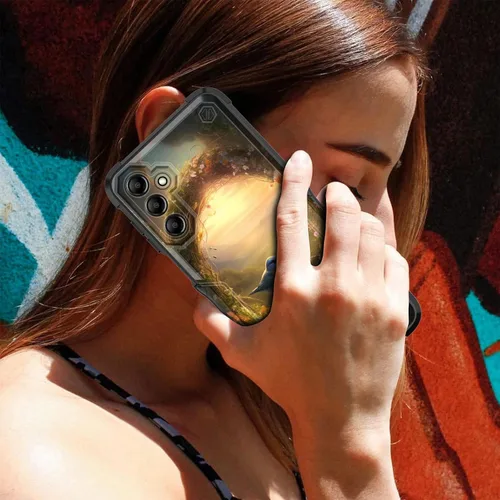 Vista 767 de Funda para Galaxy A14 5G, [Doble Capa][Protección contra Caídas de Grado Militar de 10 Pies] [Antideslizante] Funda Resistente a Prueba de Golpes