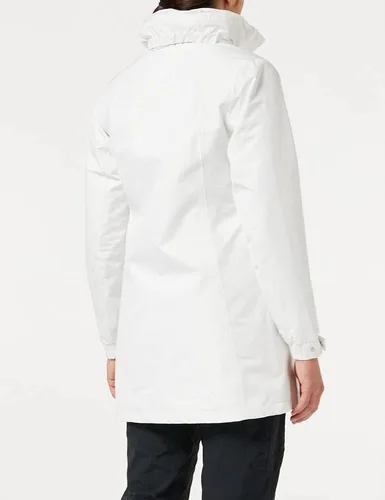 Vista 2 de Helly-Hansen Chaqueta de lluvia larga con capucha impermeable y transpirable Aden para mujer