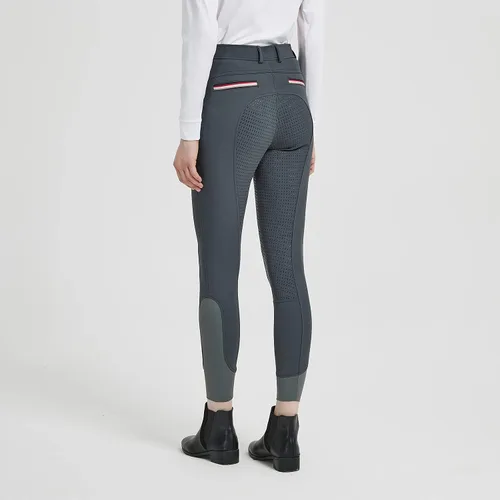 Vista 3 de HR Farm - Pantalones de montar a caballo para mujer, con agarre de silicona