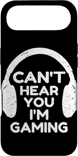 Vista 27 de Gaming Phone Case Gamer Gift Funny Cant Hear You I'm Gaming Case for iPhone 17