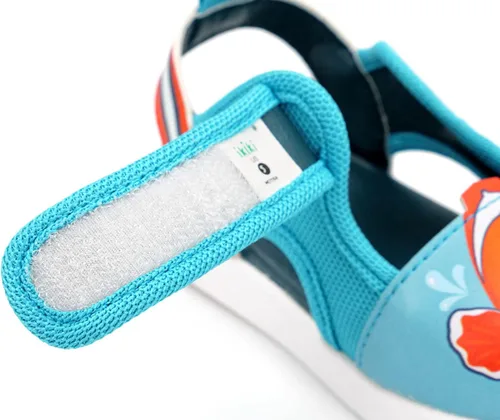 Vista 6 de ikiki Sandalias chirriantes para niños con interruptor de encendidoapagado