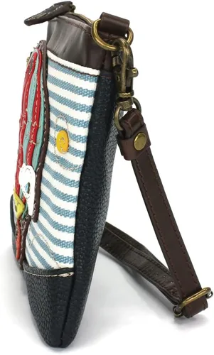 Vista 60 de CHALA Mini bandolera/bolso con correa convertible elegante, compacto, versátil