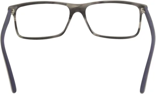 Vista 4 de Gucci GG 0424O 007 - Lentes rectangulares de plástico color gris Havana de 2283in Gris