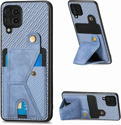 Vista 190 de Funda para Oppo K10x / OnePlus Nord CE 2 Lite 5G Funda para Realme 9 5G / 9 Pro / Q5 / V25 Funda de piel sintética con ranuras para tarjetas