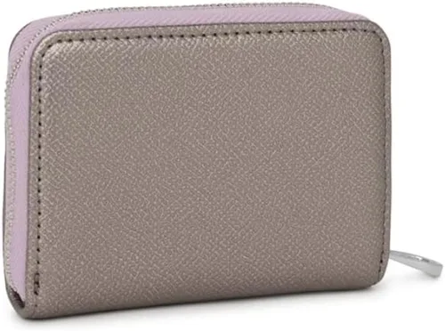 Vista 2 de TOUS New Dubai Saffiano - Bolso mediano de color plateado, Plateado