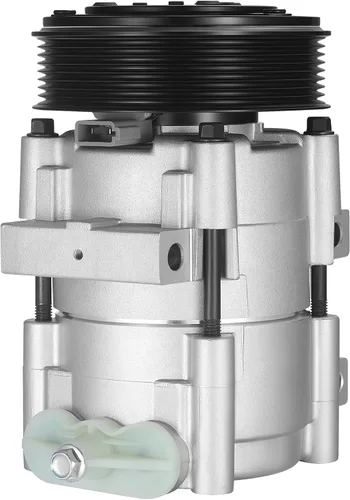 Vista 15 de BDFHYK Compresor de aire acondicionado con embrague compatible con Ford F-250 F-350 Super Duty 6.2L 2017-2019, F-450 F-550 Super Duty 6.8L