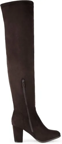 Vista 2 de DREAM PAIRS - Botas de tacón medio y alto hasta la rodilla para mujer