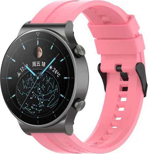 Vista 17 de FitTurn Band Compatible with Huawei Watch 5 4 Pro/GT 7 6 5 4 3 2 Pro/GT 2e/GT 7 6 5 4 46mm/GT2 46mm/GT Active/ Replacement Straps Silicone Bands