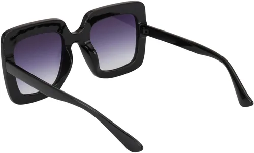 Vista 8 de MEETSUN Elton Square Rhinestone Sunglasses Oversized Bling for Women with Diamond Frames 70s Retro for Beach & Disco