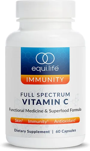 Vista 8 de EquiLife Suplemento alcalinizante de vitamina C, 2500 mg por porción, polvo de fácil absorción para apoyo inmunológico, con magnesio, calcio