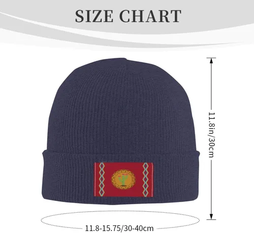 Vista 3 de LIICHEES Panteera Wayuu Beanie Hat for Men Women Hats Warm Cozy Knitted Caps Black Skull Cap