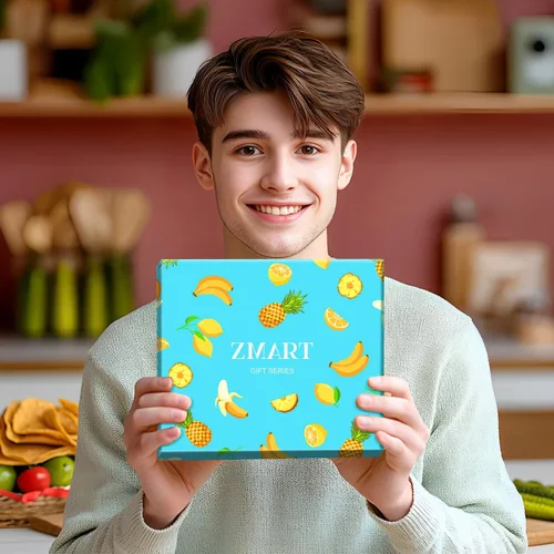 Vista 9 de Zmart Funny Gifts for Men - Pineapple Avocado Socks for Teens, Popcorn Sushi Sauce Socks