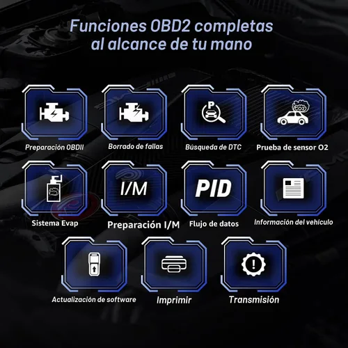 Vista 8 de KONNWEI Escáner OBD2 Compatible con VW Audi Skoda Seat, Herramienta de Diagnóstico de Sistema Completo OBD2 con Registro de Batería, Lector