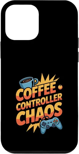 Vista 16 de Coffee Controller and Chaos Gamer Parents Mom and Dad Case for iPhone XR