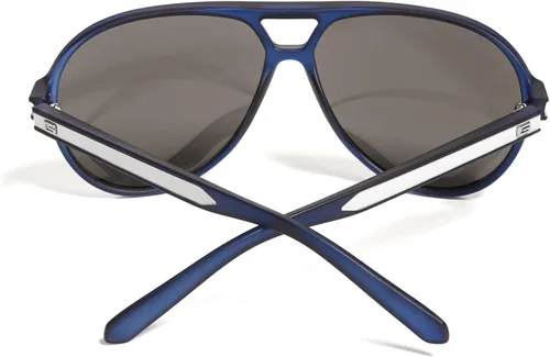 Vista 3 de GUESS Factory Gafas de sol de aviador de plástico