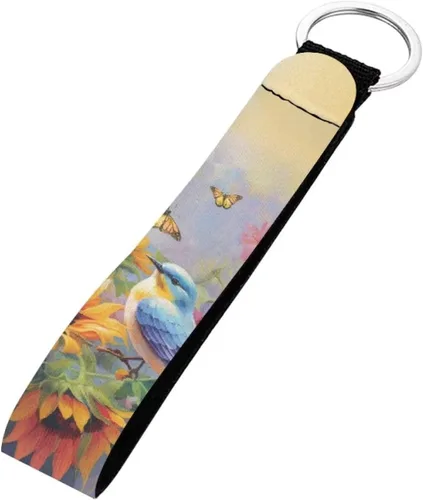 Vista 39 de Xoenoiee Correa de muñeca para llave de mano para muñeca, llavero para llave de coche, cámara, cartera, mochila USB