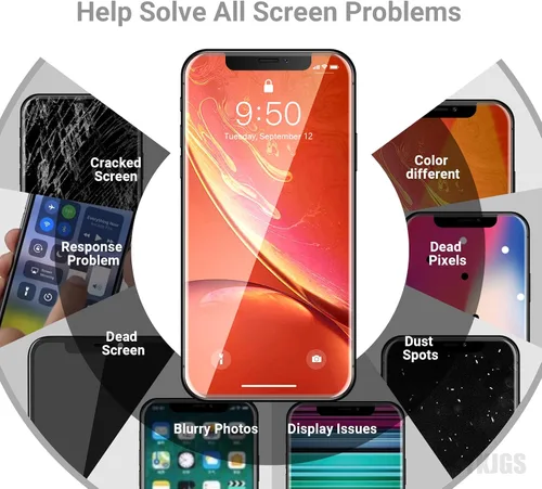 Vista 4 de Reemplazo de pantalla para iPhone X 10 con sensor de proximidad