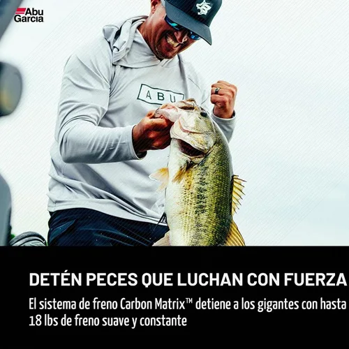 Vista 7 de Abu Garcia Max Elite - Carrete de pesca Baitcast de perfil bajo