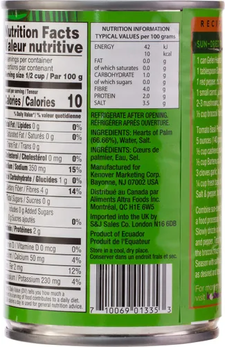 Vista 3 de Gefen, Hearts of Palm - Fideos de espagueti, 14 onzas (paquete de 4) sin gluten y pasta baja en carbohidratos