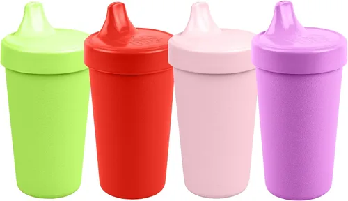 Vista 13 de Re-Play - Vasos con tapa y boquilla de 10 oz., hechos en EE.UU. para niños pequeños de 1 año en adelante, a prueba de derrames, aptos para Aqua Asst.