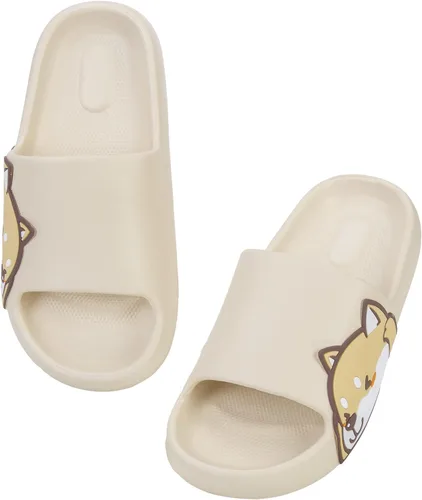 Vista 8 de Sandals for Girls and Boys,Mens Slippers Sandals for Women,EVA Anti-Slip Indoor & Outdoor Kids Slippers Smile Face Open Toe Spa Bath Pool Gym House