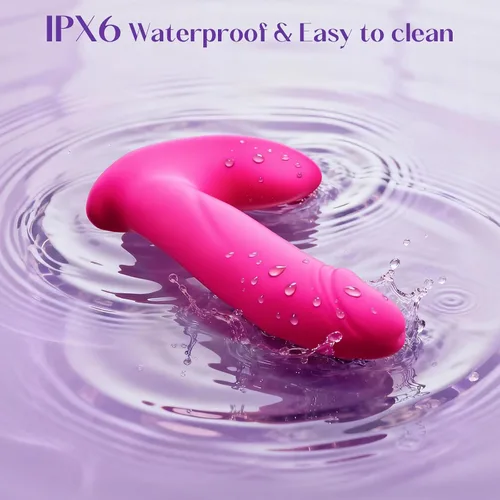 Vista 5 de Consoladro de empuje para punto G, vibrador de 3 en 1, juguetes sexuales para adultos para mujeres, vibrador portátil con control remoto por