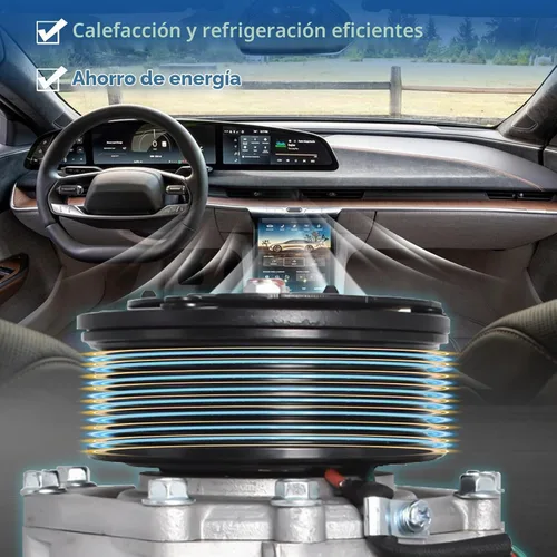 Vista 7 de WFLNHB Compresor de Aire AC Reemplazo para Honda Civic 2006 2007 2008 2009 2010 2011 1.8L CO 4918AC