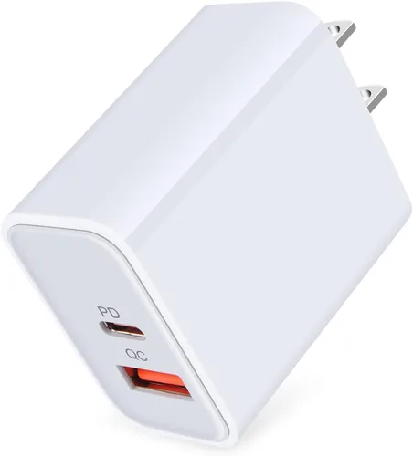 Vista 8 de Cargador USB tipo C de 20 W, cargador de carga rápida para Samsung Galaxy A17/A16/A07/S25FE/S25 Ultra/S25